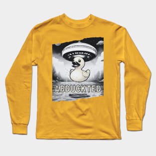 Rubber Ducky is Abduckted Long Sleeve T-Shirt